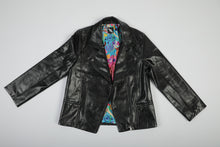 Load image into Gallery viewer, LEATHER JACKET BLACK
