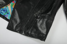 Load image into Gallery viewer, LEATHER JACKET BLACK
